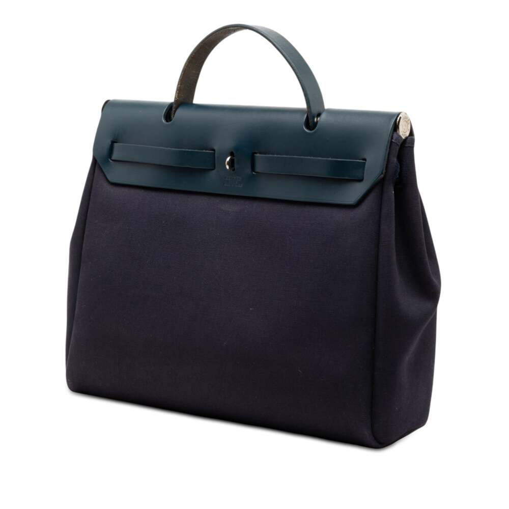 Hermes Herbag Toile And Leather Pm #246167H18B - Picture 2 of 8